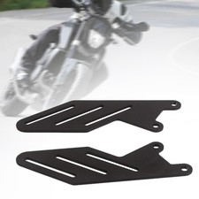 2 Stück Motorrad Fußfalten